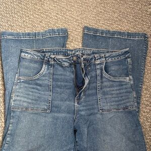 American Eagle Light Blue Denim Pants